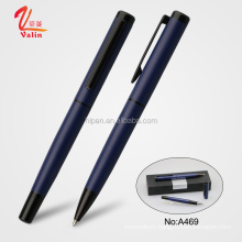 Navy blue corporate gifts custom logo pen making machine